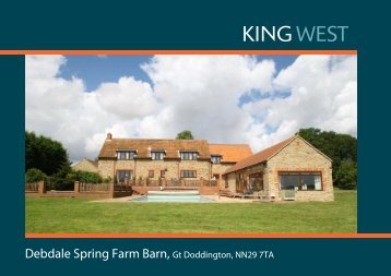 Debdale Spring Farm Barn, Gt Doddington, NN29 7TA