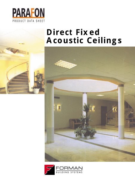 Direct Fixed Acoustic Ceilings