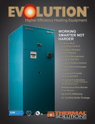 Brochure - EVS - Categories On Thermal Solutions Products LLC