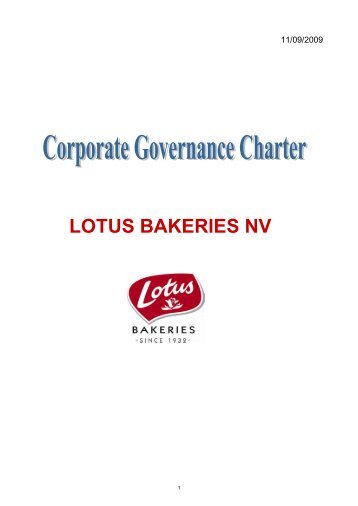 LOTUS BAKERIES NV