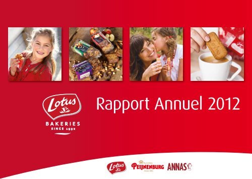 Rapport Annuel 2012 - Lotus Bakeries