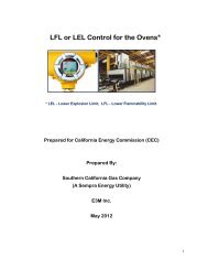 LFL or LEL Control for the Ovens* - Go Solar California