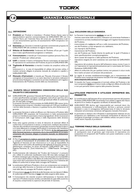 MANUALE d’ISTRUZIONI