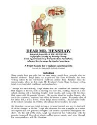 Dear Mr Henshaw Study Guide.pdf