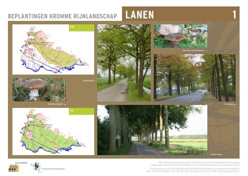 beplantingen kromme rijnlandschap 2 lanen - Gemeente Houten