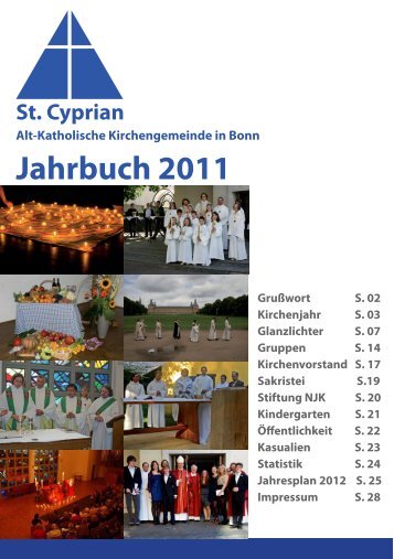jahresplan 2012 - Alt-Katholiken