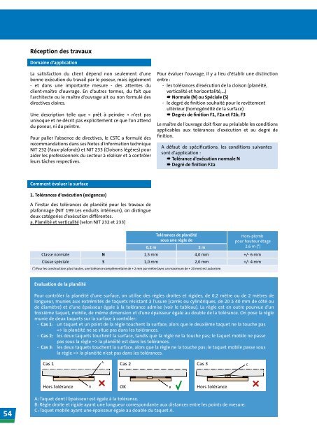 RÃ©ception des travaux - Gyproc