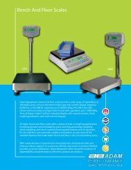 330 lb.//150 kg Capacity x 0.1 lb.//50 g Readability Adam Equipment CPWplus 150L 110V 0.04 lb L Floor Scale 110V