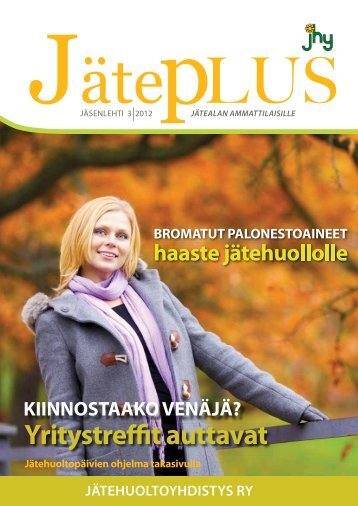 pÃ¤Ã¤kirjoitus - JÃ¤tehuoltoyhdistys ry