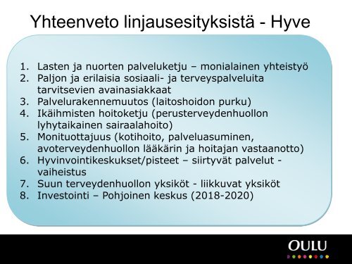 Oulun palvelumalli 2020 - Kunnat.net