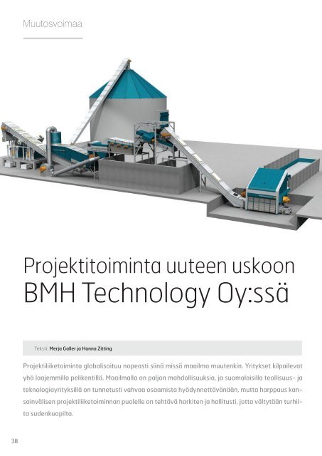 BMH Technology Oy:ssÃ¤ - Projekti-Instituutti