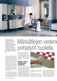 MÃ¤rkÃ¤tilojen vedeneristys ja pohjatyÃ¶t huolella