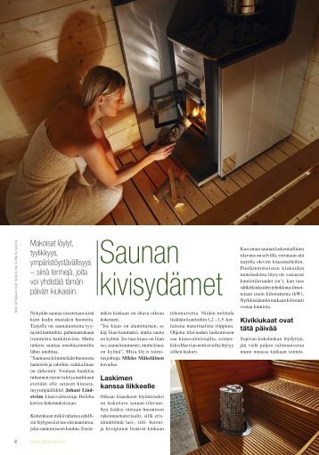 Saunan kivisydÃ¤met