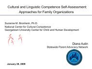 Cultural and Linguistic Competence Self-Assessment: Approaches ...