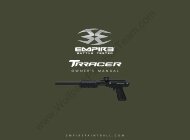 Trracer Gun Manual - Wolfpack Paintball Team