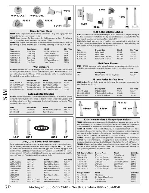 catalog download - JLM Wholesale