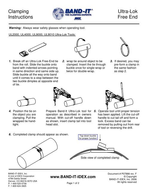 Band-it UL4000 Ultra-Lok Tool