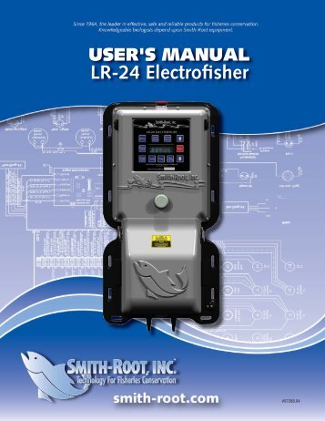 LR-24 Electrofisher - Field Environmental Instruments