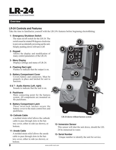 LR-24 Electrofisher - Field Environmental Instruments