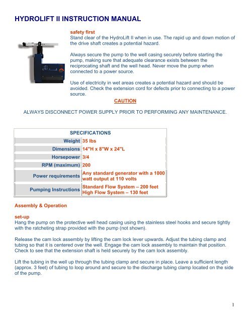 Wiring Manual PDF: 110 Electric Hoist Wiring Diagram Power Cord