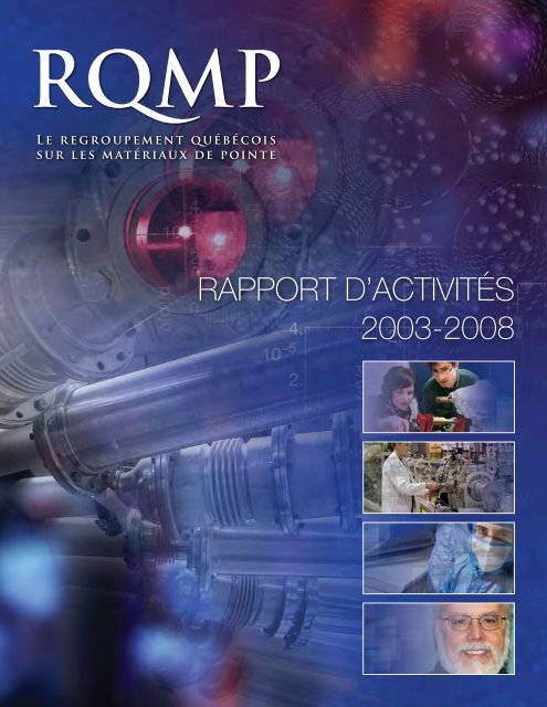 rapport d'activitÃ©s 2003-2008 - RQMP