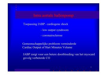 Uitleg ballonpomp IABP 1 - ICverpleegkundige.com