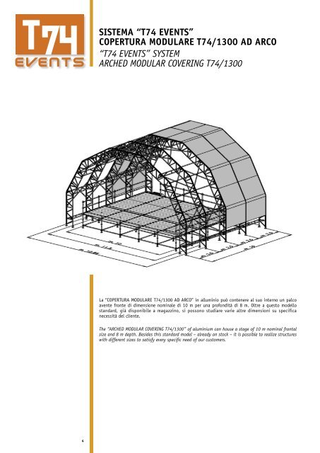 Coperture modulari in alluminio per manifestazioni ed eventi ...