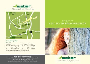 KELTISCHEM BAUMHOROSKOP - Baumschule Weber