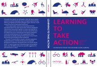 Learning to take action