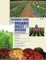 Resource Guide for Organic Insect and Disease ... - Cornell University