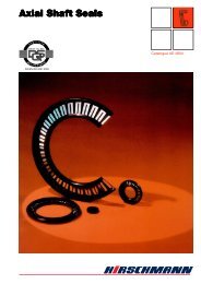 Axial Shaft Seals - O-rings | Rubber washers | Rubber gaskets ...