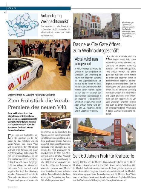 Nr. 06 November/Dezember 2012 - GL VERLAGS GmbH