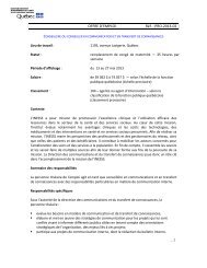 Avoir Images Fiche De Prise D Offre D Emploi Sefi dernière