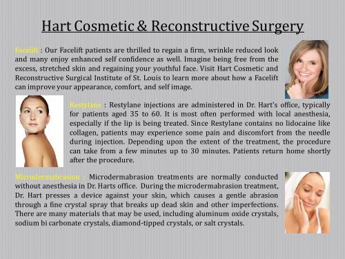 St Louis Cosmetic Surgery