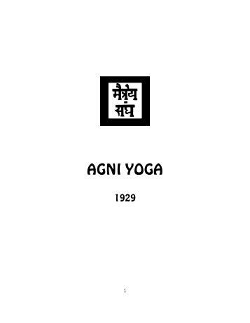 Agni Yoga Society