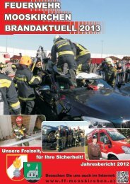 Brandaktuell 2013 - Feuerwehr Mooskirchen
