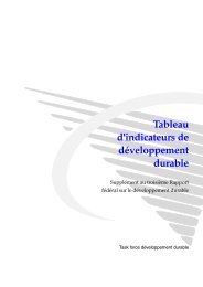 tableau des indicateurs - Bureau fÃ©dÃ©ral du Plan