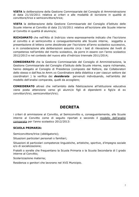 scarica il pdf - Convitto Nazionale Vittorio Emanuele II