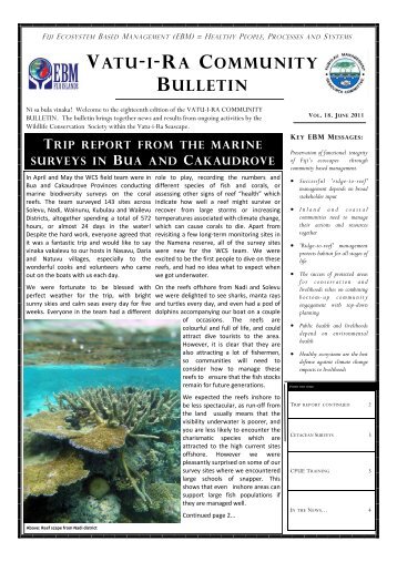 Community_ Bulletin_May_11 - WCS Fiji - Wildlife Conservation ...