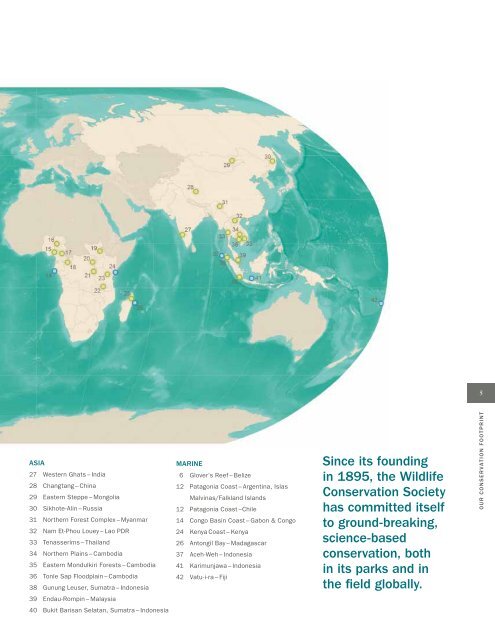 WCS Annual Report 2012 - Wildlife Conservation Society