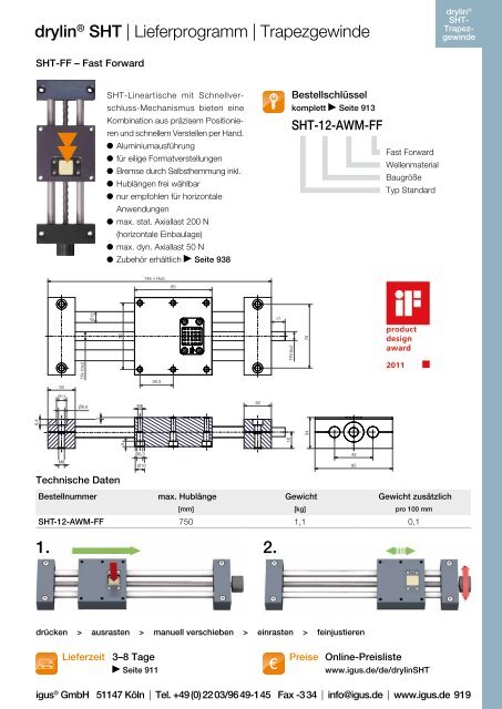 Antriebstechnik - Igus