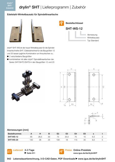 Antriebstechnik - Igus