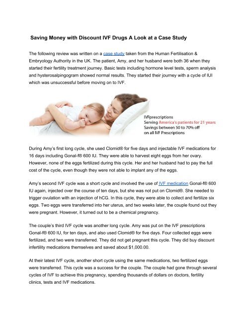 Clomid fertility drug cost