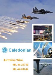 Caledonian military cables