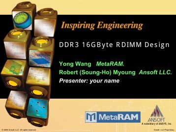 DDR3 Memory Module Design