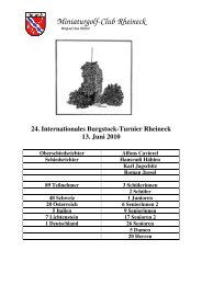 Rangliste - UMSC-Schruns