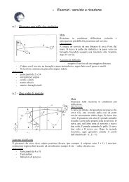 Esercizi : servizio e ricezione - Forma e fitness