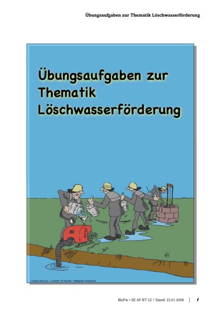 Übungsaufgaben zur Thematik Löschwasserförderung - Berliner ...