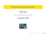 Mathématiques discrètes