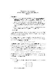 Examen écrit d'algèbre Premier bachelier en sciences ...